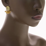 Mi Amore Dangle-Earrings Gold-Tone