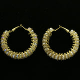 Mi Amore Hoop-Earrings Gold-Tone