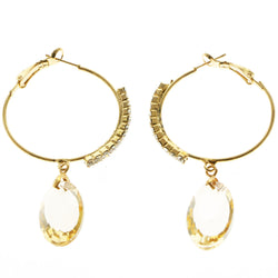 Mi Amore Drop-Dangle-Earrings Gold-Tone