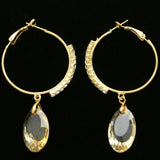 Mi Amore Drop-Dangle-Earrings Gold-Tone