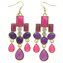 Mi Amore Drop-Dangle-Earrings Multicolor