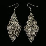 Mi Amore Chandelier-Earrings Silver-Tone