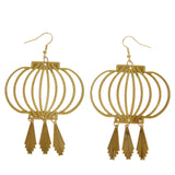 Mi Amore Dangle-Earrings Gold-Tone