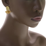 Mi Amore Dangle-Earrings Gold-Tone