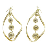 Mi Amore Drop-Dangle-Earrings Gold-Tone