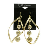 Mi Amore Drop-Dangle-Earrings Gold-Tone