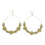 Mi Amore Dangle-Earrings White/Gold-Tone