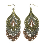 Mi Amore Drop-Dangle-Earrings Gold-Tone/Silver-Tone