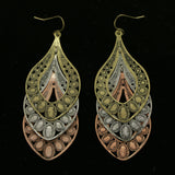 Mi Amore Drop-Dangle-Earrings Gold-Tone/Silver-Tone