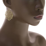 Mi Amore Dangle-Earrings Gold-Tone