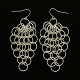 Mi Amore Drop-Dangle-Earrings Silver-Tone