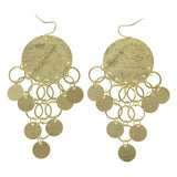 Mi Amore Drop-Dangle-Earrings Gold-Tone