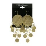 Mi Amore Drop-Dangle-Earrings Gold-Tone