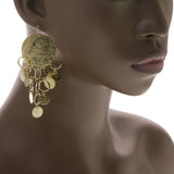 Mi Amore Drop-Dangle-Earrings Gold-Tone