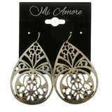 Mi Amore Dangle-Earrings Silver-Tone