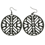 Mi Amore Dangle-Earrings Black