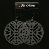 Mi Amore Dangle-Earrings Black