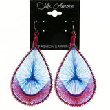 Mi Amore Dangle-Earrings Pink/Blue