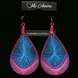 Mi Amore Dangle-Earrings Pink/Blue