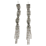 Mi Amore Dangle-Earrings Black