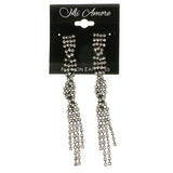 Mi Amore Dangle-Earrings Black