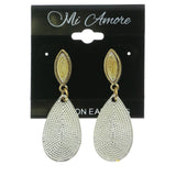 Mi Amore Drop-Dangle-Earrings Gold-Tone/Silver-Tone