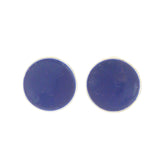 Mi Amore Post-Earrings Silver-Tone/Blue