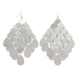 Mi Amore Chandelier-Earrings Silver-Tone