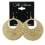 Mi Amore Dangle-Earrings Gold-Tone/Tan