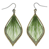 Mi Amore Dangle-Earrings Gold-Tone/Green