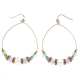 Mi Amore Dangle-Earrings Gold-Tone/Multicolor