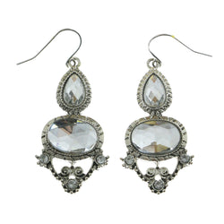 Mi Amore Dangle-Earrings Silver-Tone