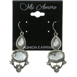 Mi Amore Dangle-Earrings Silver-Tone