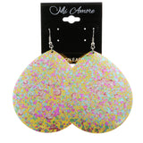 Mi Amore Dangle-Earrings Yellow/Multicolor