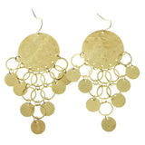 Mi Amore Dangle-Earrings Gold-Tone