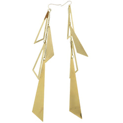 Mi Amore Drop-Dangle-Earrings Gold-Tone