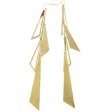 Mi Amore Drop-Dangle-Earrings Gold-Tone