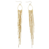 Mi Amore Dangle-Earrings Gold-Tone