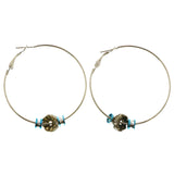 Mi Amore Drop-Dangle-Earrings Silver-Tone/Blue