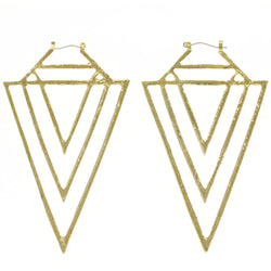 Mi Amore Dangle-Earrings Gold-Tone