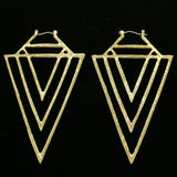 Mi Amore Dangle-Earrings Gold-Tone