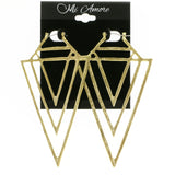 Mi Amore Dangle-Earrings Gold-Tone