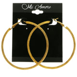 Mi Amore Hoop-Earrings Copper-Tone