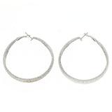 Mi Amore Hoop-Earrings Silver-Tone