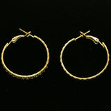 Mi Amore Hoop-Earrings Gold-Tone