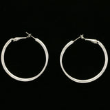 Mi Amore Hoop-Earrings Silver-Tone