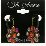 Mi Amore Flower Dangle-Earrings Multicolor