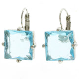 Mi Amore Dangle-Earrings Blue/Silver-Tone