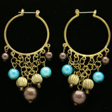 Mi Amore Drop-Dangle-Earrings Multicolor