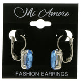 Mi Amore Dangle-Earrings Blue/Silver-Tone